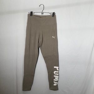 Olive Green Puma Leggings